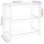 Konsolentisch aus massivem Kiefernholz, 80 x 40 x 74 cm von vidaXL, Seitentische - Ref: Foro24-821669, Preis: 68,09 €, Rabatt: %