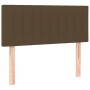 Kopfteil aus dunkelbraunem Stoff, 100 x 5 x 78/88 cm von vidaXL, Kopf- und Fußteile - Ref: Foro24-346231, Preis: 34,50 €, Rab...