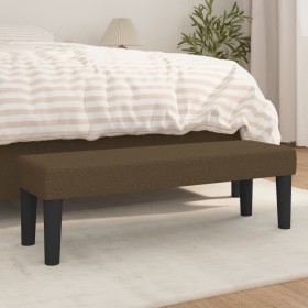 Bank aus braunem Stoff 100x30x30 cm von vidaXL, Banken - Ref: Foro24-346647, Preis: 47,99 €, Rabatt: %