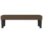 Banco de tela marrón 100x30x30 cm de vidaXL, Bancos - Ref: Foro24-346647, Precio: 47,24 €, Descuento: %