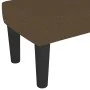 Banco de tela marrón 100x30x30 cm de vidaXL, Bancos - Ref: Foro24-346647, Precio: 47,24 €, Descuento: %