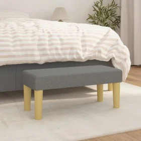 Dark gray fabric bench 70x30x30 cm by vidaXL, Banks - Ref: Foro24-346625, Price: 31,54 €, Discount: %