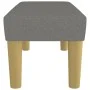 Dunkelgraue Stoffbank 70x30x30 cm von vidaXL, Banken - Ref: Foro24-346625, Preis: 31,54 €, Rabatt: %