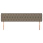 Headboards 2 units of taupe gray fabric 100x7x78/88 cm by vidaXL, Headboards and footboards - Ref: Foro24-346386, Price: 91,8...