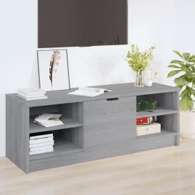 Mueble para TV madera contrachapada gris Sonoma 102x35,5x36,5cm