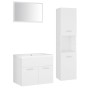 Juego de muebles de baño madera de ingeniería blanco de vidaXL, Muebles de baño - Ref: Foro24-3071135, Precio: 222,17 €, Desc...