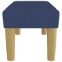 Banco de tela azul 70x30x30 cm de vidaXL, Bancos - Ref: Foro24-346630, Precio: 29,77 €, Descuento: %