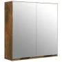 Badezimmerschrank mit Spiegel in Räuchereiche Farbe 64x20x67 cm von vidaXL, Badezimmerwaschtische - Ref: Foro24-817066, Preis...