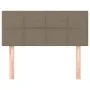 Taupe gray fabric headboard 100x5x78/88 cm by vidaXL, Headboards and footboards - Ref: Foro24-346036, Price: 40,08 €, Discoun...