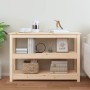 Solid pine wood console table 110x40x74 cm by vidaXL, Side tables - Ref: Foro24-821664, Price: 142,54 €, Discount: %
