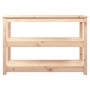 Solid pine wood console table 110x40x74 cm by vidaXL, Side tables - Ref: Foro24-821664, Price: 142,54 €, Discount: %