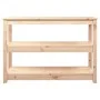Solid pine wood console table 110x40x74 cm by vidaXL, Side tables - Ref: Foro24-821664, Price: 139,74 €, Discount: %