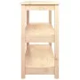 Mesa consola madera maciza de pino 110x40x74 cm de vidaXL, Mesas auxiliares - Ref: Foro24-821664, Precio: 139,71 €, Descuento: %