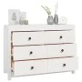 Solid white pine wood auxiliary cabinet 100x40x72 cm by vidaXL, Sideboards - Ref: Foro24-821765, Price: 152,17 €, Discount: %