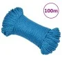Arbeitsseil aus Polypropylen blau 8 mm 100 m von vidaXL, Seile und Metallschnüre - Ref: Foro24-152969, Preis: 20,06 €, Rabatt: %