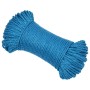 Cuerda de trabajo polipropileno azul 8 mm 100 m de vidaXL, Sogas y cuerdas metálicas - Ref: Foro24-152969, Precio: 21,22 €, D...