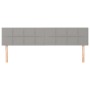 Kopfteile 2 Einheiten aus hellgrauem Stoff 100x5x78/88 cm von vidaXL, Kopf- und Fußteile - Ref: Foro24-346088, Preis: 60,83 €...