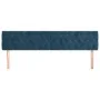 Kopfteile 2 Einheiten aus dunkelblauem Samt 90x7x78/88 cm von vidaXL, Kopf- und Fußteile - Ref: Foro24-346380, Preis: 86,55 €...