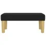 Banco de tela negro 70x30x30 cm de vidaXL, Bancos - Ref: Foro24-346626, Precio: 32,08 €, Descuento: %