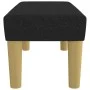 Banco de tela negro 70x30x30 cm de vidaXL, Bancos - Ref: Foro24-346626, Precio: 32,08 €, Descuento: %
