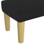 Banco de tela negro 70x30x30 cm de vidaXL, Bancos - Ref: Foro24-346626, Precio: 32,08 €, Descuento: %