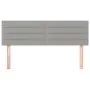 Cabeceros 2 unidades tela gris claro 72x5x78/88 cm de vidaXL, Cabeceros y pies de cama - Ref: Foro24-346144, Precio: 62,70 €,...