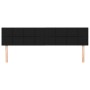 Headboards 2 units of black fabric 90x5x78/88 cm by vidaXL, Headboards and footboards - Ref: Foro24-346076, Price: 57,92 €, D...