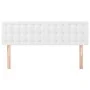 Cabeceros 2 unidades cuero sintético blanco 72x5x78/88 cm de vidaXL, Cabeceros y pies de cama - Ref: Foro24-346465, Precio: 7...