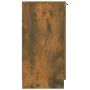 Mueble zapatero madera contrachapada roble ahumado 59x35x70 cm de vidaXL, Zapateros y organizadores de calzado - Ref: Foro24-...