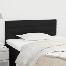Kopfteil aus schwarzem Stoff, 100 x 5 x 78/88 cm von vidaXL, Kopf- und Fußteile - Ref: Foro24-346132, Preis: 34,87 €, Rabatt: %
