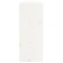 Flaschenhalter aus weißem massivem Kiefernholz 62x25x62 cm von vidaXL, Wein- und Spirituosenschränke - Ref: Foro24-821760, Pr...