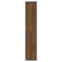 Mueble con espejo y LED marrón roble 91x15x76,5 cm de vidaXL, Tocadores de baño - Ref: Foro24-820450, Precio: 69,60 €, Descue...