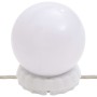 Mueble con espejo y LED marrón roble 91x15x76,5 cm de vidaXL, Tocadores de baño - Ref: Foro24-820450, Precio: 69,60 €, Descue...