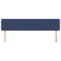 Kopfteile 2 Einheiten aus blauem Stoff 100x7x78/88 cm von vidaXL, Kopf- und Fußteile - Ref: Foro24-346388, Preis: 75,33 €, Ra...