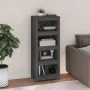 Solid gray pine wood shelf 50 x 35 x 125.5 cm by vidaXL, Bookcases and shelves - Ref: Foro24-821711, Price: 113,18 €, Discoun...
