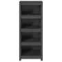 Solid gray pine wood shelf 50 x 35 x 125.5 cm by vidaXL, Bookcases and shelves - Ref: Foro24-821711, Price: 113,18 €, Discoun...
