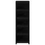 Estantería madera maciza de pino negra 50x35x154 cm de vidaXL, Librerías y estanterías - Ref: Foro24-821718, Precio: 133,49 €...