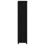 Estantería madera maciza de pino negra 50x35x154 cm de vidaXL, Librerías y estanterías - Ref: Foro24-821718, Precio: 133,49 €...
