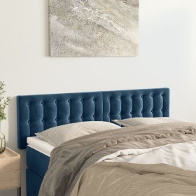 Kopfteile 2 Einheiten dunkelblauer Samt 72x5x78/88 cm von vidaXL, Kopf- und Fußteile - Ref: Foro24-346474, Preis: 50,97 €, Ra...