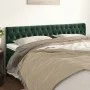 Kopfteile 2 Einheiten aus dunkelgrünem Samt 100x7x78/88 cm von vidaXL, Kopf- und Fußteile - Ref: Foro24-346393, Preis: 93,40 ...