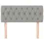 Kopfteil aus hellgrauem Stoff, 100 x 7 x 78/88 cm von vidaXL, Kopf- und Fußteile - Ref: Foro24-346326, Preis: 38,89 €, Rabatt: %