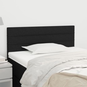 Kopfteil aus schwarzem Stoff, 90 x 5 x 78/88 cm von vidaXL, Kopf- und Fußteile - Ref: Foro24-346118, Preis: 36,98 €, Rabatt: %