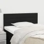 Black fabric headboard 90x5x78/88 cm by vidaXL, Headboards and footboards - Ref: Foro24-346118, Price: 35,56 €, Discount: %