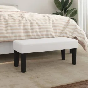 White synthetic leather bench 70x30x30 cm by vidaXL, Banks - Ref: Foro24-346633, Price: 36,57 €, Discount: %
