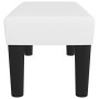 Weiße Kunstlederbank 70x30x30 cm von vidaXL, Banken - Ref: Foro24-346633, Preis: 37,17 €, Rabatt: %