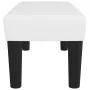 White synthetic leather bench 70x30x30 cm by vidaXL, Banks - Ref: Foro24-346633, Price: 36,57 €, Discount: %