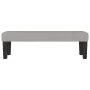Light gray fabric bench 100x30x30 cm by vidaXL, Banks - Ref: Foro24-346644, Price: 42,66 €, Discount: %