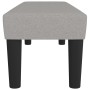 Banco de tela gris claro 100x30x30 cm de vidaXL, Bancos - Ref: Foro24-346644, Precio: 43,56 €, Descuento: %
