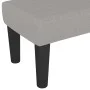 Light gray fabric bench 100x30x30 cm by vidaXL, Banks - Ref: Foro24-346644, Price: 42,66 €, Discount: %