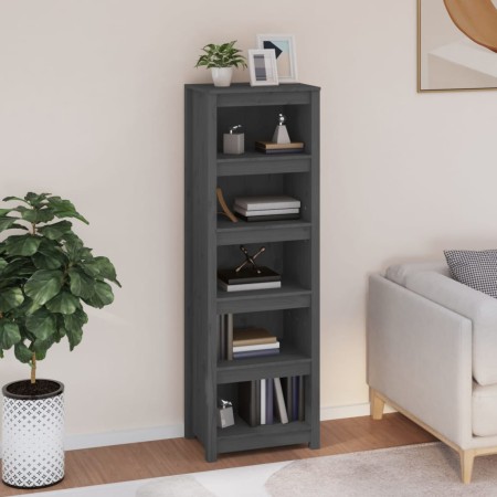 Regal aus massivem grauem Kiefernholz, 50 x 35 x 154 cm von vidaXL, Bücherregale und Regale - Ref: Foro24-821716, Preis: 116,...